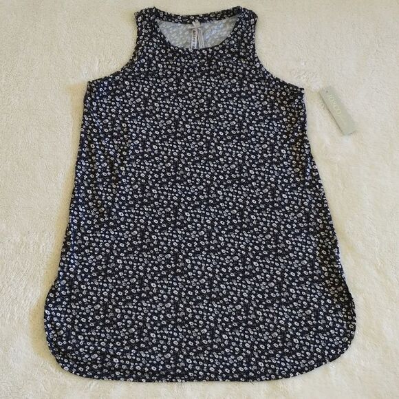 Jo & Co Jeans Tops - Jo & Co Jeans👖Navy Floral💐 Tank Top  - NWT